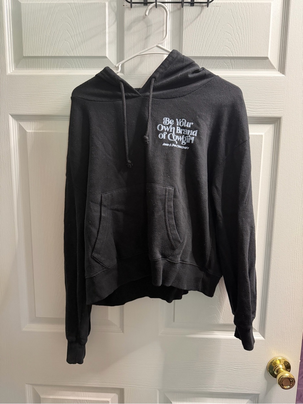 Cropped Lightweight Sweatshirt